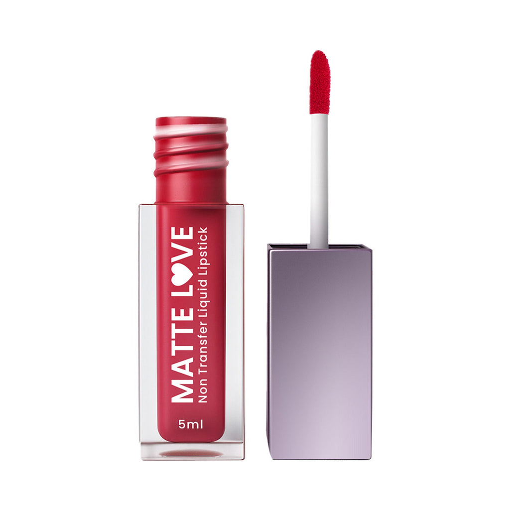 Hilary Rhoda Matte Love Non Transfer Liquid Lipstick - Love Maroon 23 - Distacart