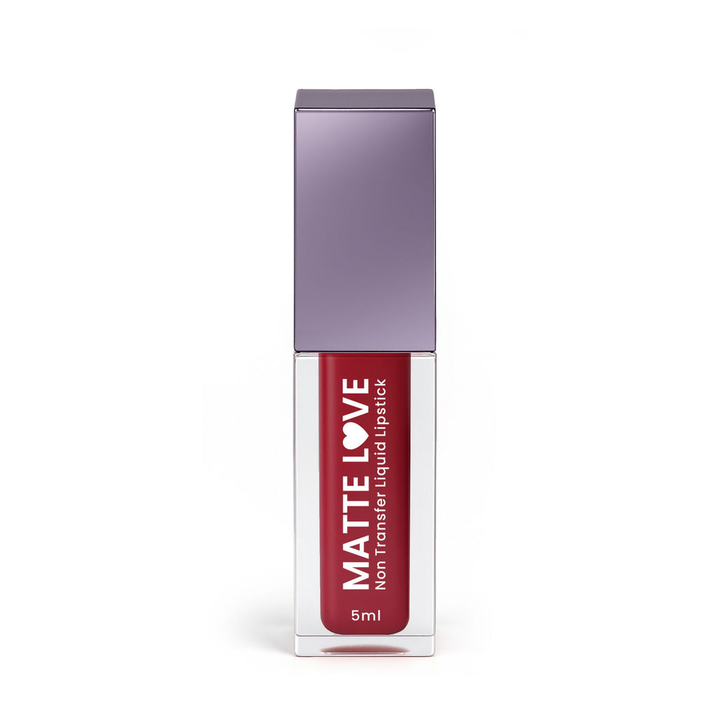 Hilary Rhoda Matte Love Non Transfer Liquid Lipstick - My Maroon 22 - Distacart