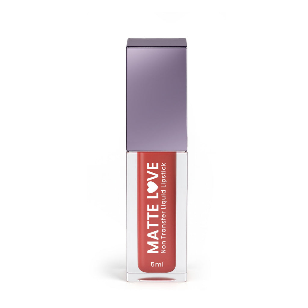 Hilary Rhoda Matte Love Non Transfer Liquid Lipstick - Cocoa 17 - Distacart