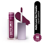 Hilary Rhoda Matte Love Non Transfer Liquid Lipstick - Purple Forever 16