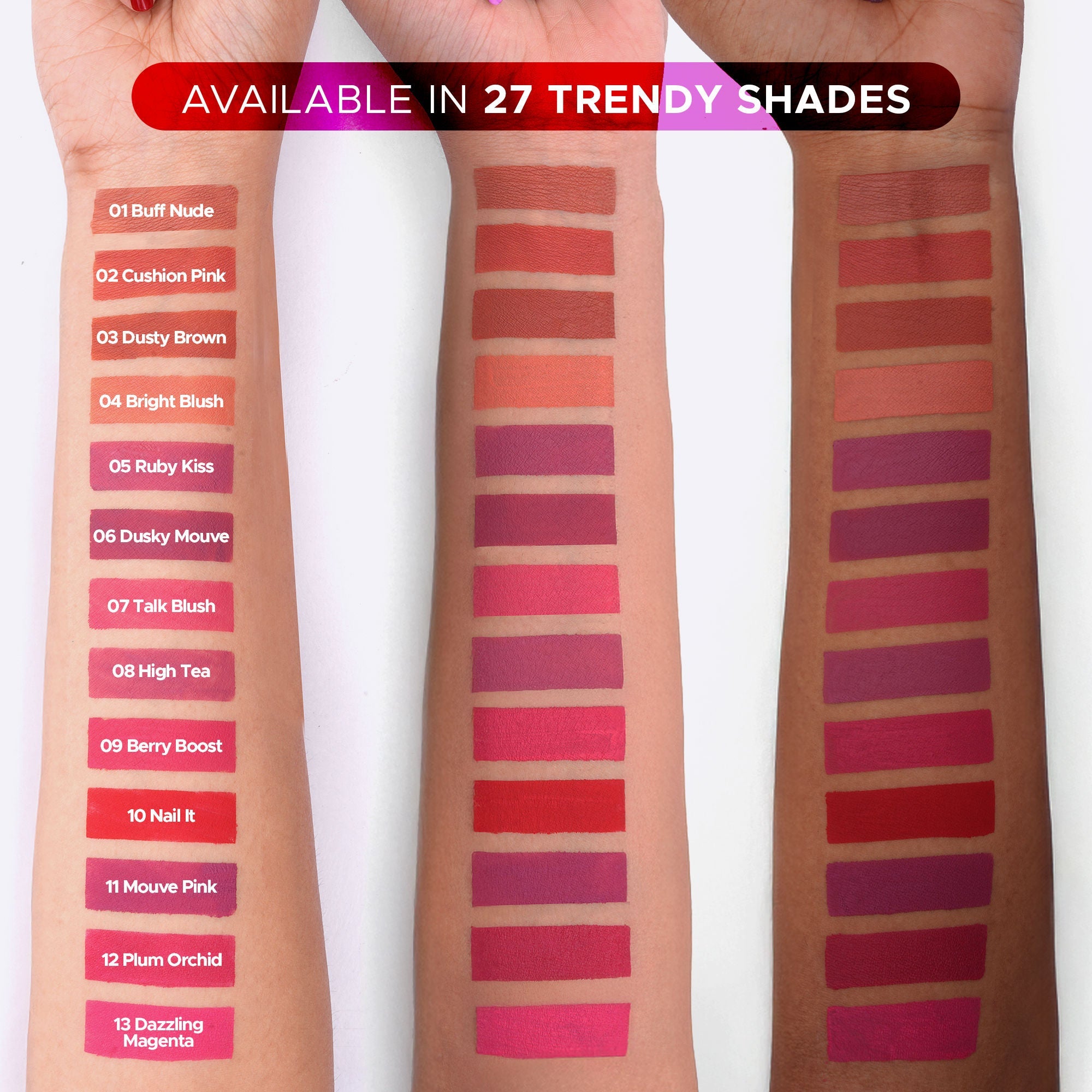 Hilary Rhoda Matte Love Non Transfer Liquid Lipstick - Nail It 10 - Distacart