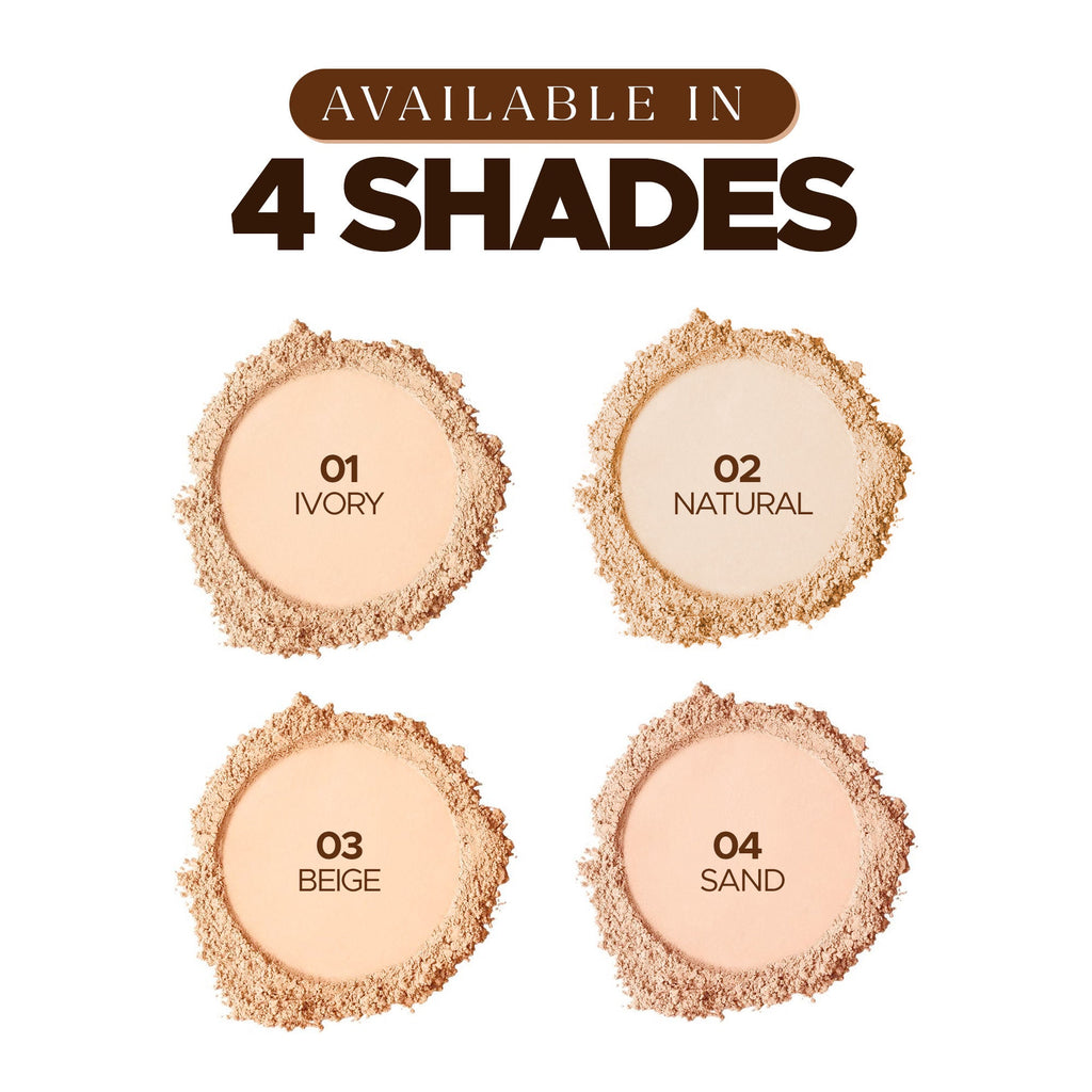 Hilary Rhoda Slay All Day Matte Compact - Natural 02 - Distacart