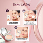 Hilary Rhoda Slay All Day Matte Compact - Beige 03 - Distacart