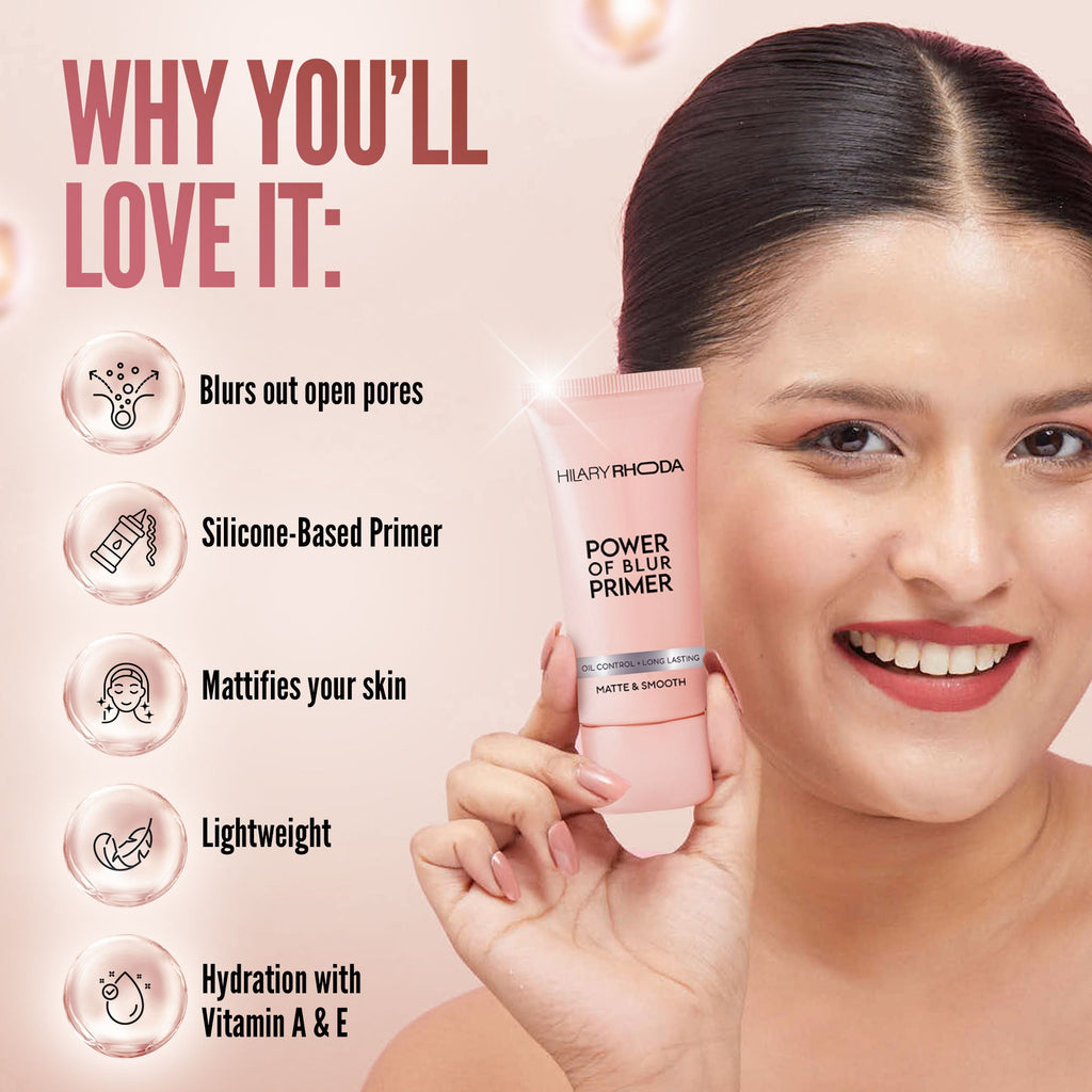 Hilary Rhoda Power Of Blur Matte Primer - Distacart