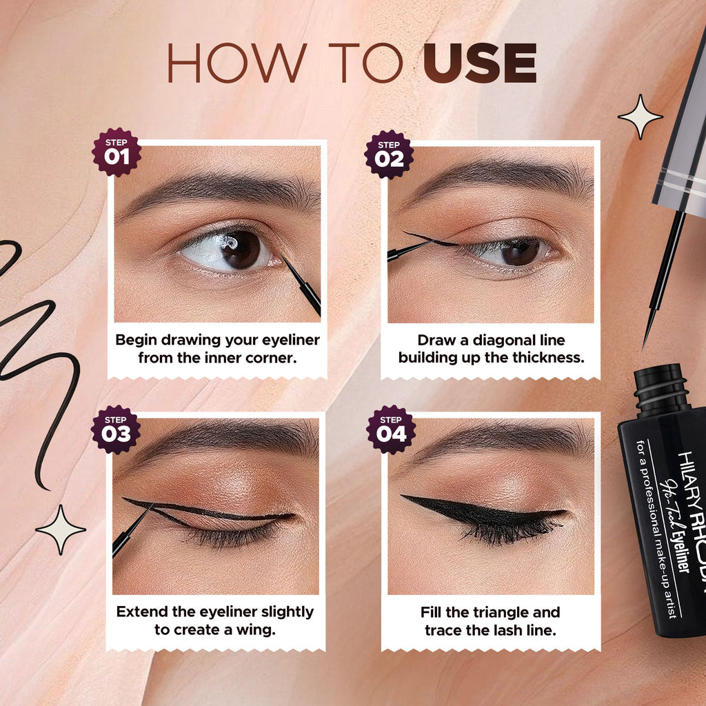 Hilary Rhoda Hi-Tech Waterproof Eyeliner - Distacart