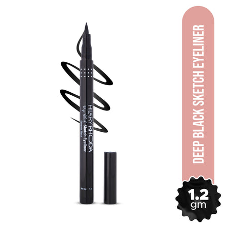 Hilary Rhoda Deep Black Sketch Waterproof Eyeliner
