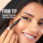 Hilary Rhoda Deep Black Sketch Waterproof Eyeliner - Distacart