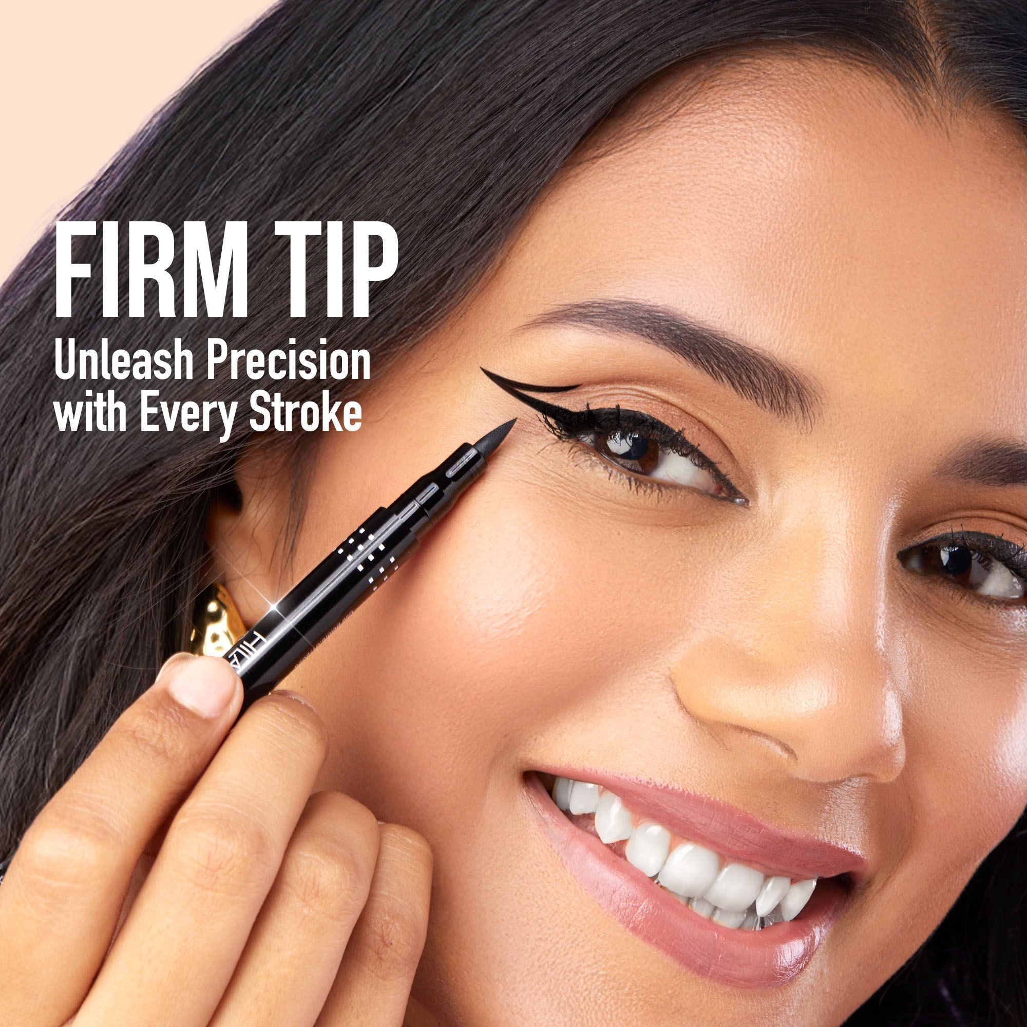 Hilary Rhoda Deep Black Sketch Waterproof Eyeliner - Distacart