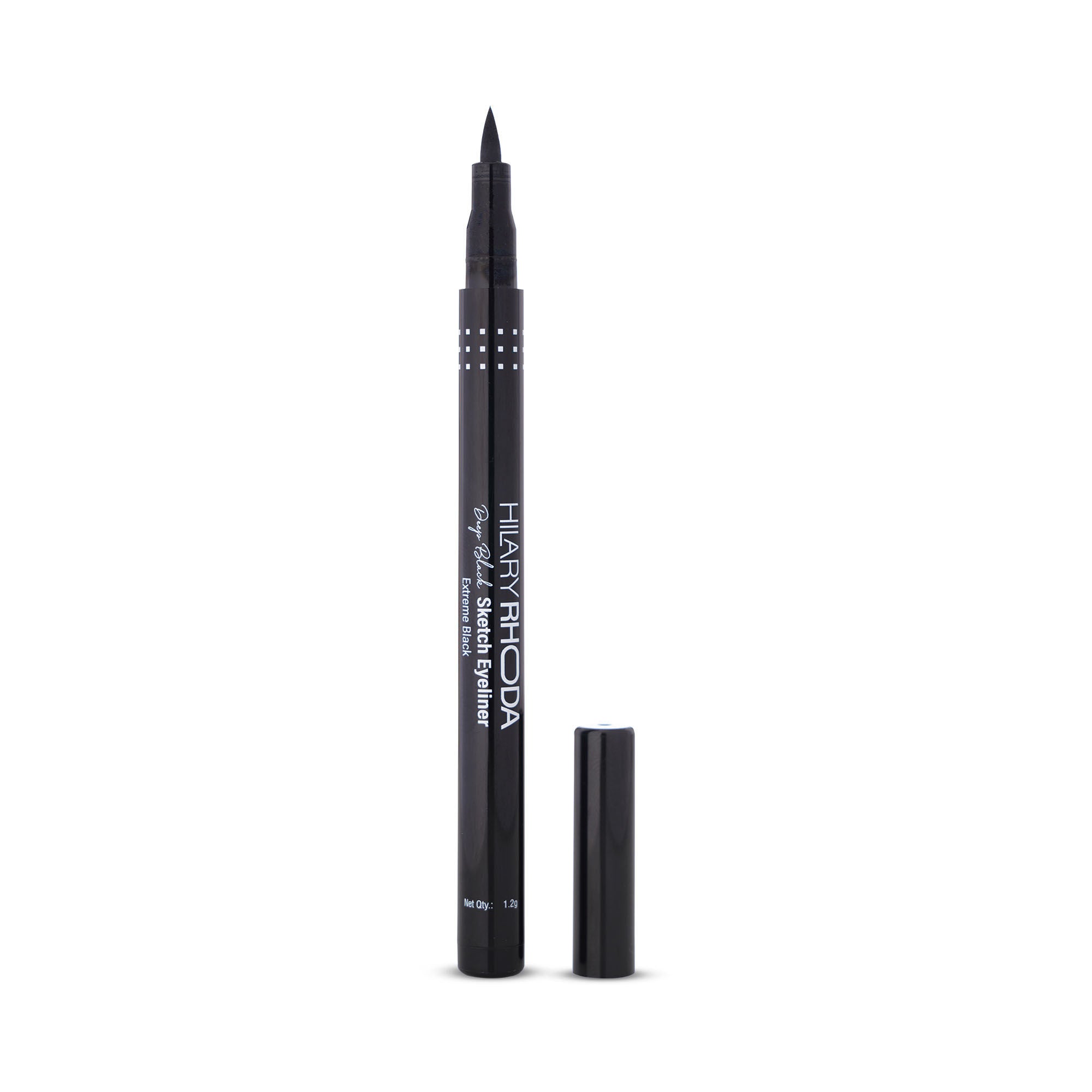 Hilary Rhoda Deep Black Sketch Waterproof Eyeliner - Distacart