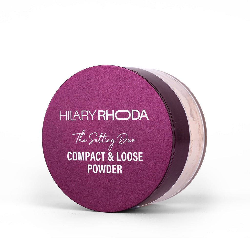 Hilary Rhoda The Setting Duo Matte Compact Powder - Ivory 01 - Distacart