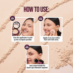 Hilary Rhoda The Setting Duo Matte Compact Powder - Natural 02 - Distacart