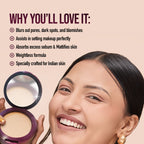 Hilary Rhoda The Setting Duo Matte Compact Powder - Beige 03 - Distacart