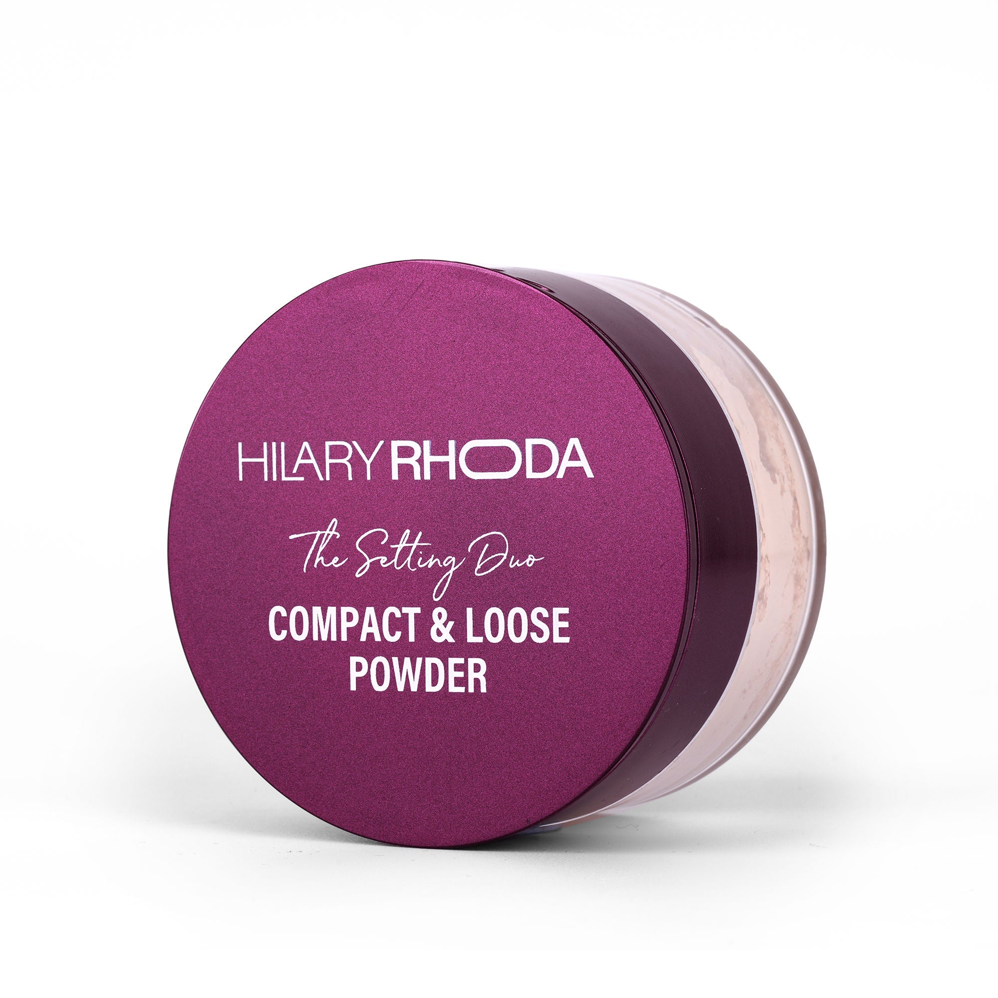 Hilary Rhoda The Setting Duo Matte Compact Powder - Beige 03 - Distacart