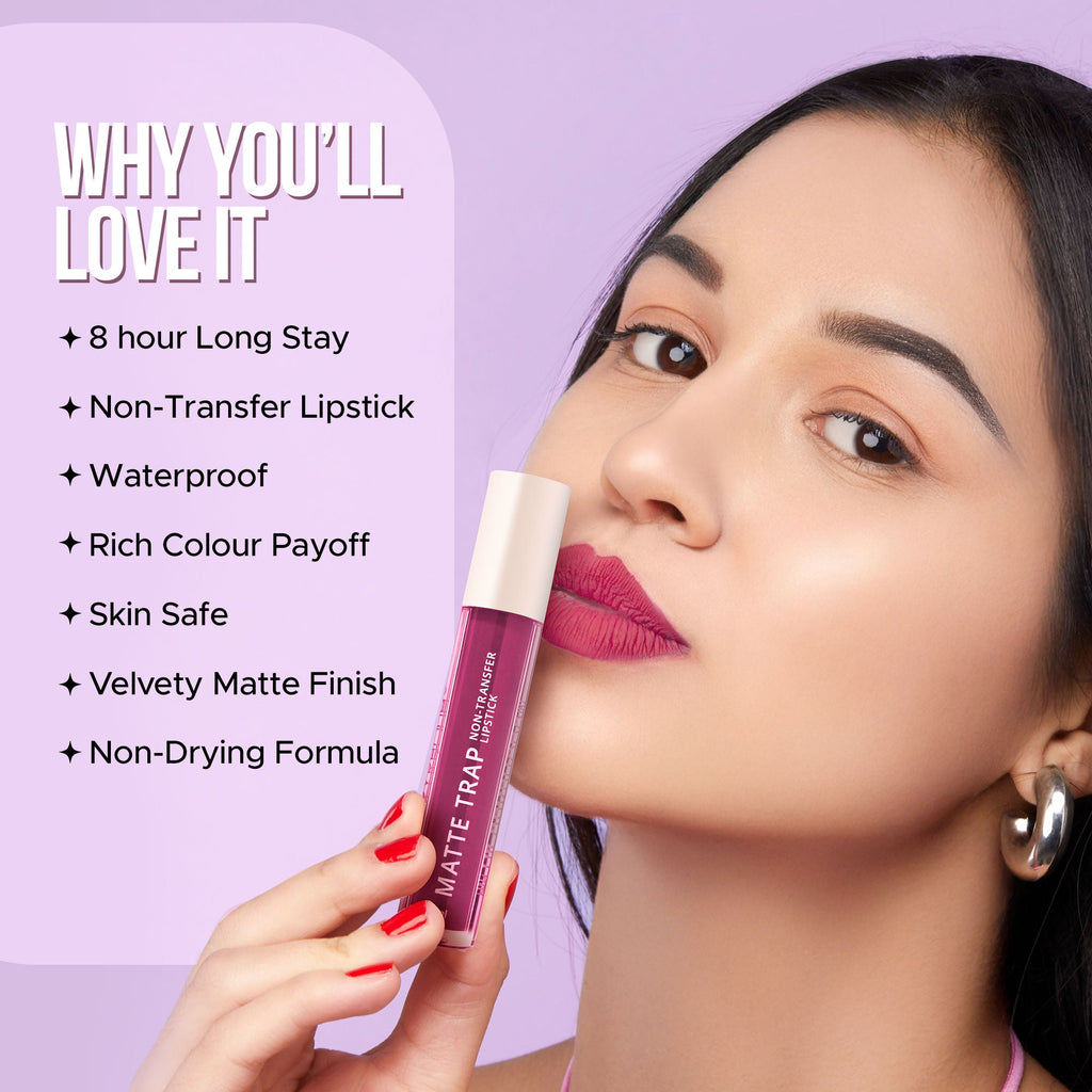 Hilary Rhoda Matte Trap Liquid Lipstick - Deep Nude 09 - Distacart
