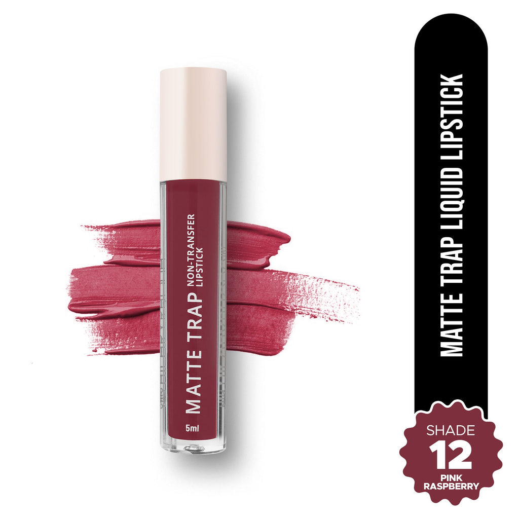 Hilary Rhoda Matte Trap Liquid Lipstick - Pink Raspberry 12