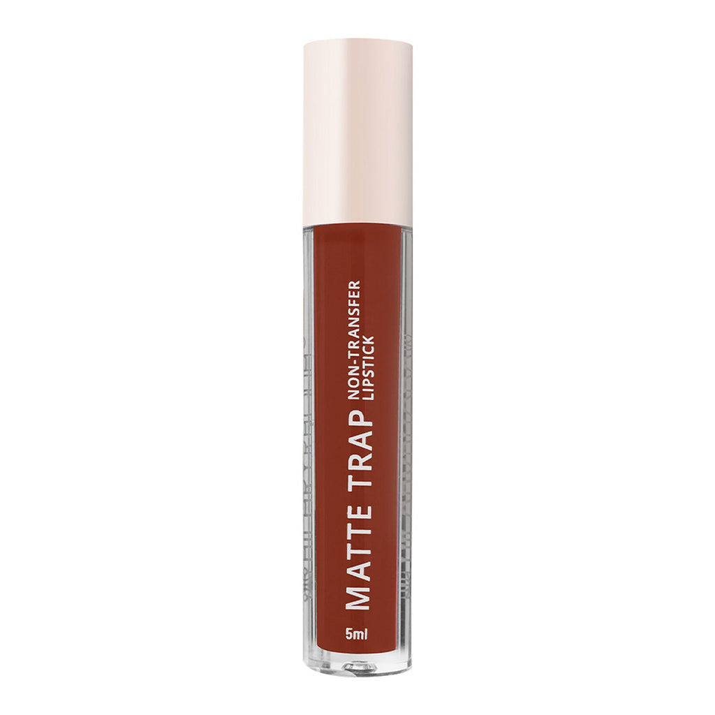 Hilary Rhoda Matte Trap Liquid Lipstick - Earthy Brown 14 - Distacart