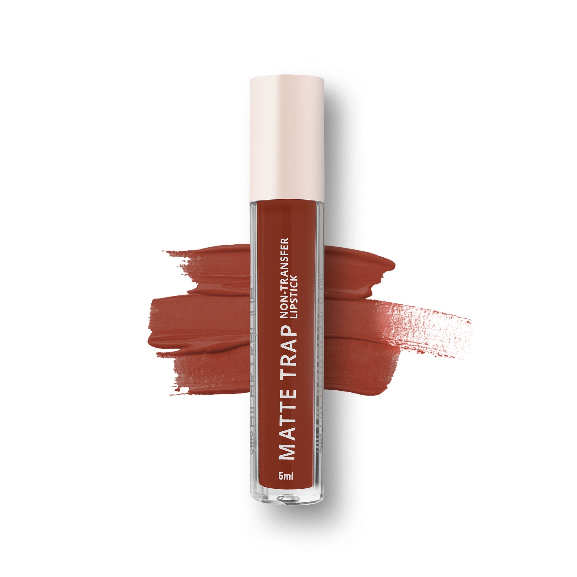 Hilary Rhoda Matte Trap Liquid Lipstick - Earthy Brown 14 - Distacart
