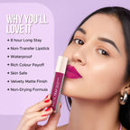 Hilary Rhoda Matte Trap Liquid Lipstick - Stop On 16 - Distacart