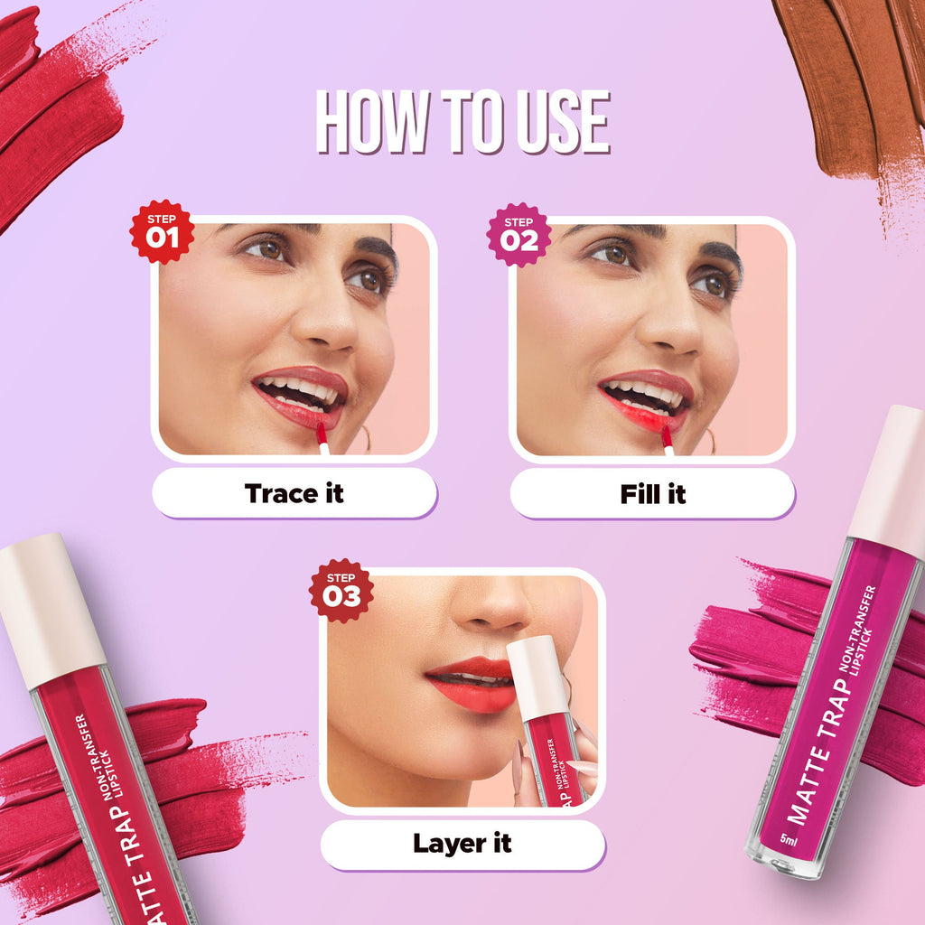 Hilary Rhoda Matte Trap Liquid Lipstick - Stop On 16 - Distacart