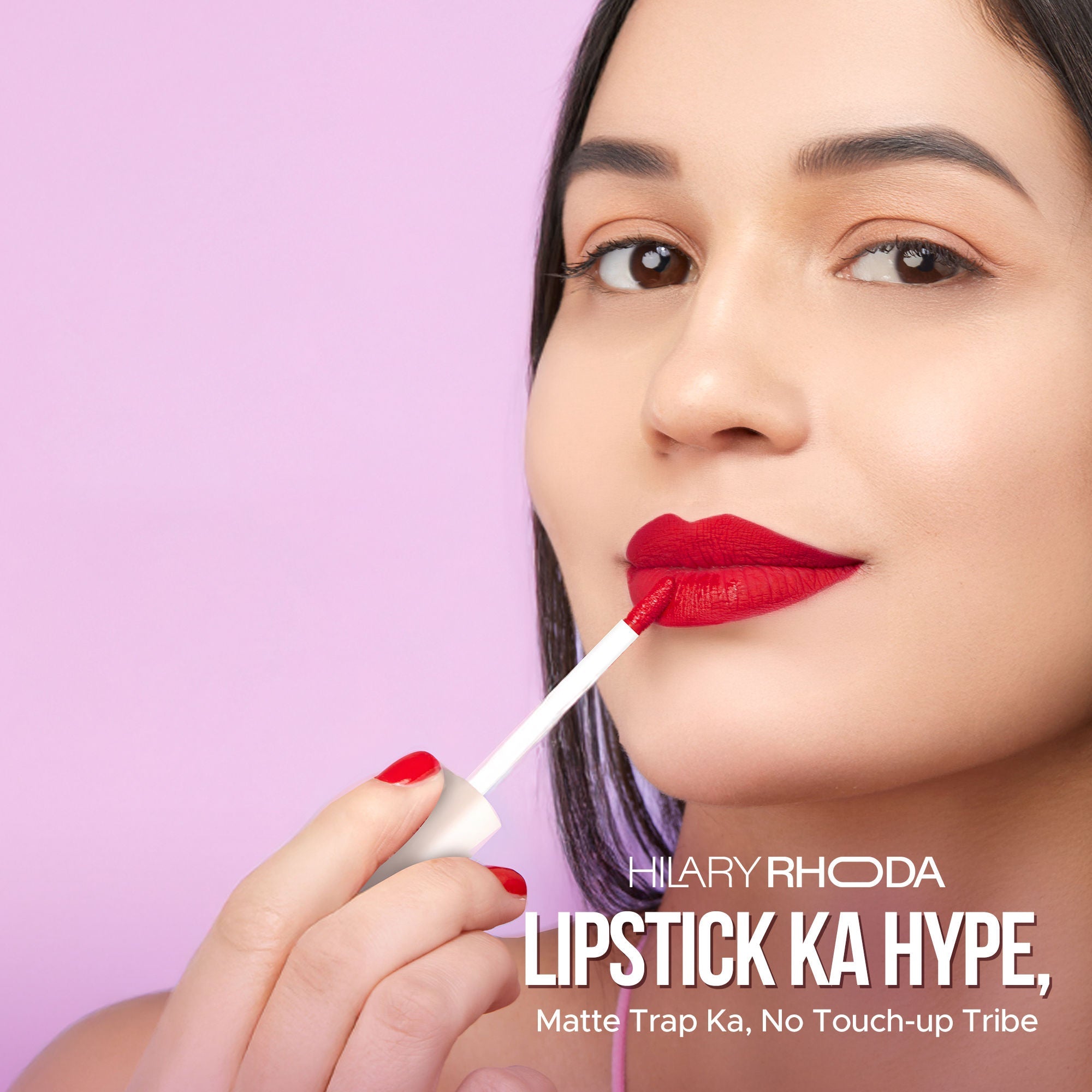 Hilary Rhoda Matte Trap Liquid Lipstick - Untamed Pink 19 - Distacart
