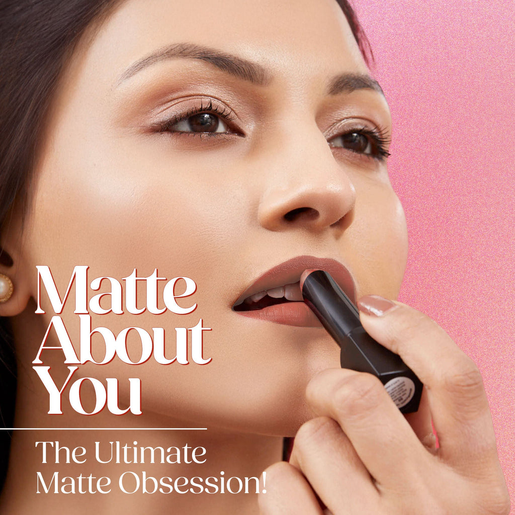 Hilary Rhoda Matte About You Lipstick - Hazel Hug 02 - Distacart