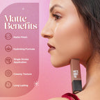 Hilary Rhoda Matte About You Lipstick - Hazel Hug 02 - Distacart