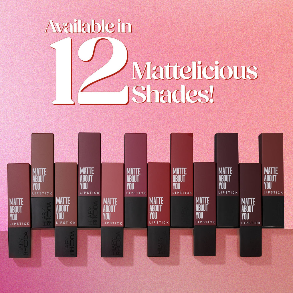 Hilary Rhoda Matte About You Lipstick - Hazel Hug 02 - Distacart