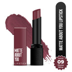 Hilary Rhoda Matte About You Lipstick - Divine Wine 09