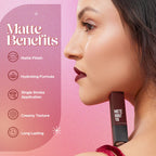 Hilary Rhoda Matte About You Lipstick - Cocoa Crush 11 - Distacart
