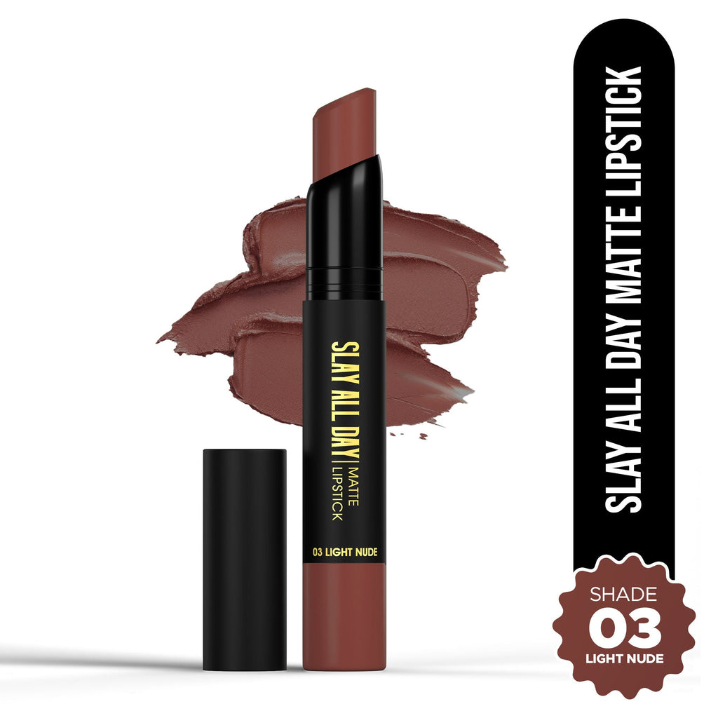 Hilary Rhoda Slay All Day Matte Lipstick - Light Nude 03