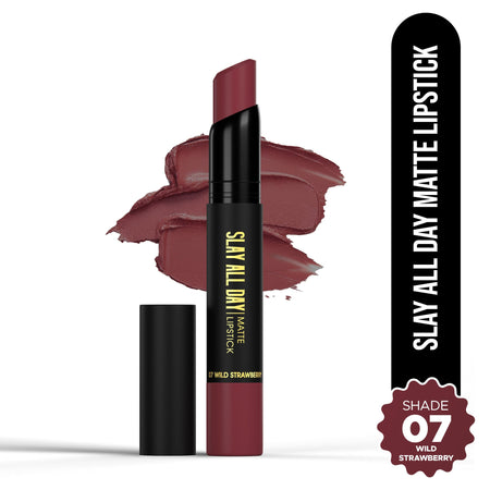 Hilary Rhoda Slay All Day Matte Lipstick - Wild Strawberry 07