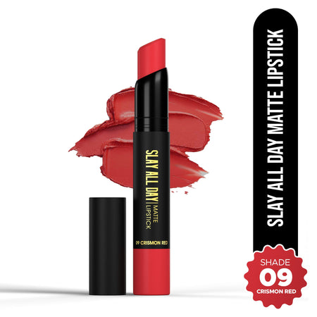 Hilary Rhoda Slay All Day Matte Lipstick - Crismon Red 09