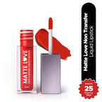 Hilary Rhoda Matte Love Non Transfer Liquid Lipstick - Cherry Red 25