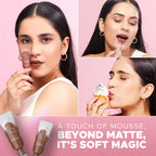 Hilary Rhoda Touch Of Mousse Waterproof Lipstick - My Forever 01 - Distacart