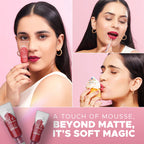 Hilary Rhoda Touch Of Mousse Waterproof Lipstick - Little Peachy 02 - Distacart
