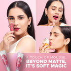 Hilary Rhoda Touch Of Mousse Waterproof Lipstick - Extra Plum 06 - Distacart