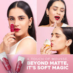 Hilary Rhoda Touch Of Mousse Waterproof Lipstick - Ruby Pink 08 - Distacart