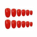 shills professional reusable press on nails oval spn528