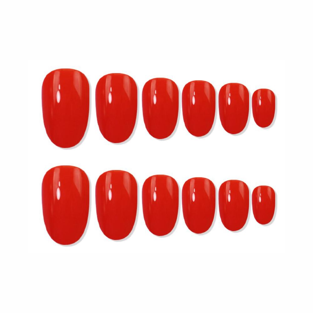 shills professional reusable press on nails oval spn528
