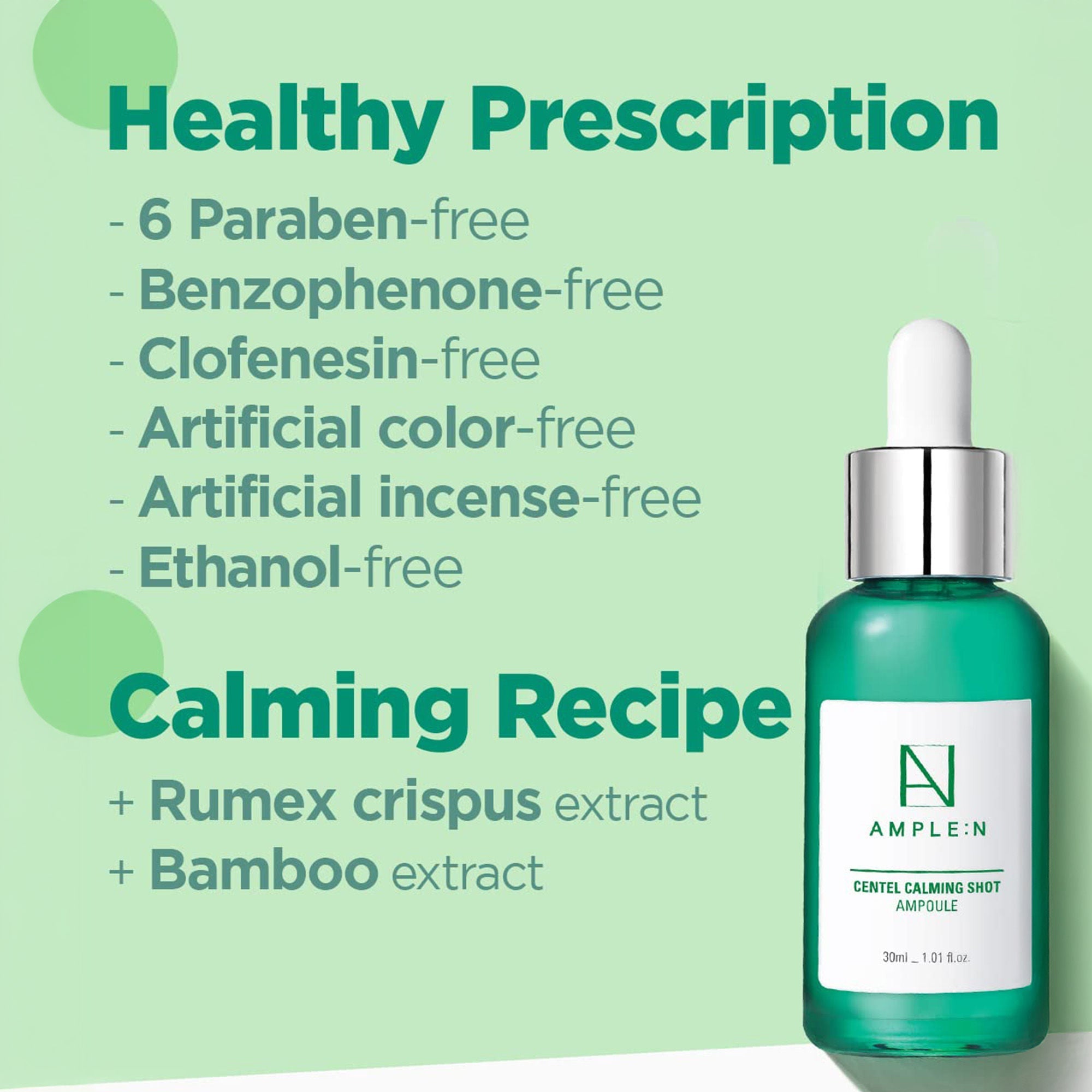 AMPLE:N Centel Calming Shot Ampoule