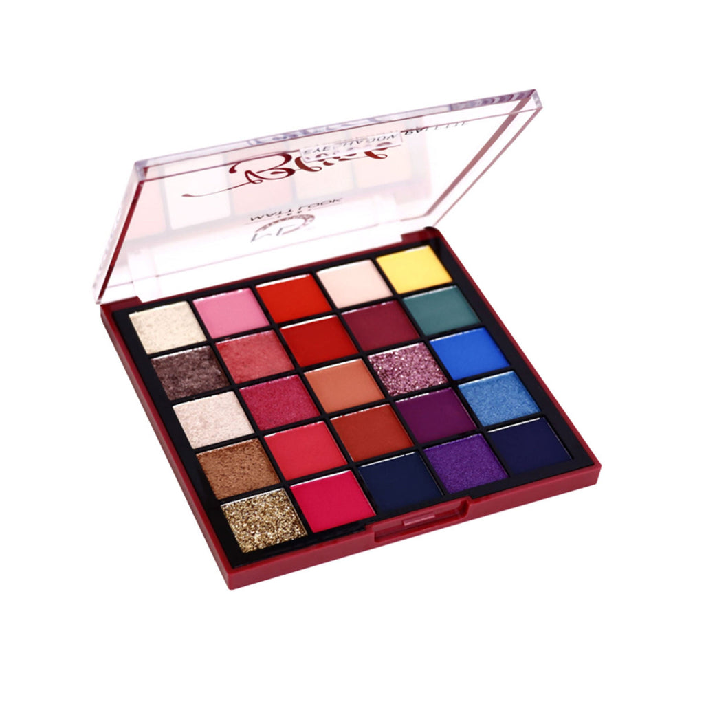 Matt Look 25 Colors Blink Eyeshadow Palette - 01