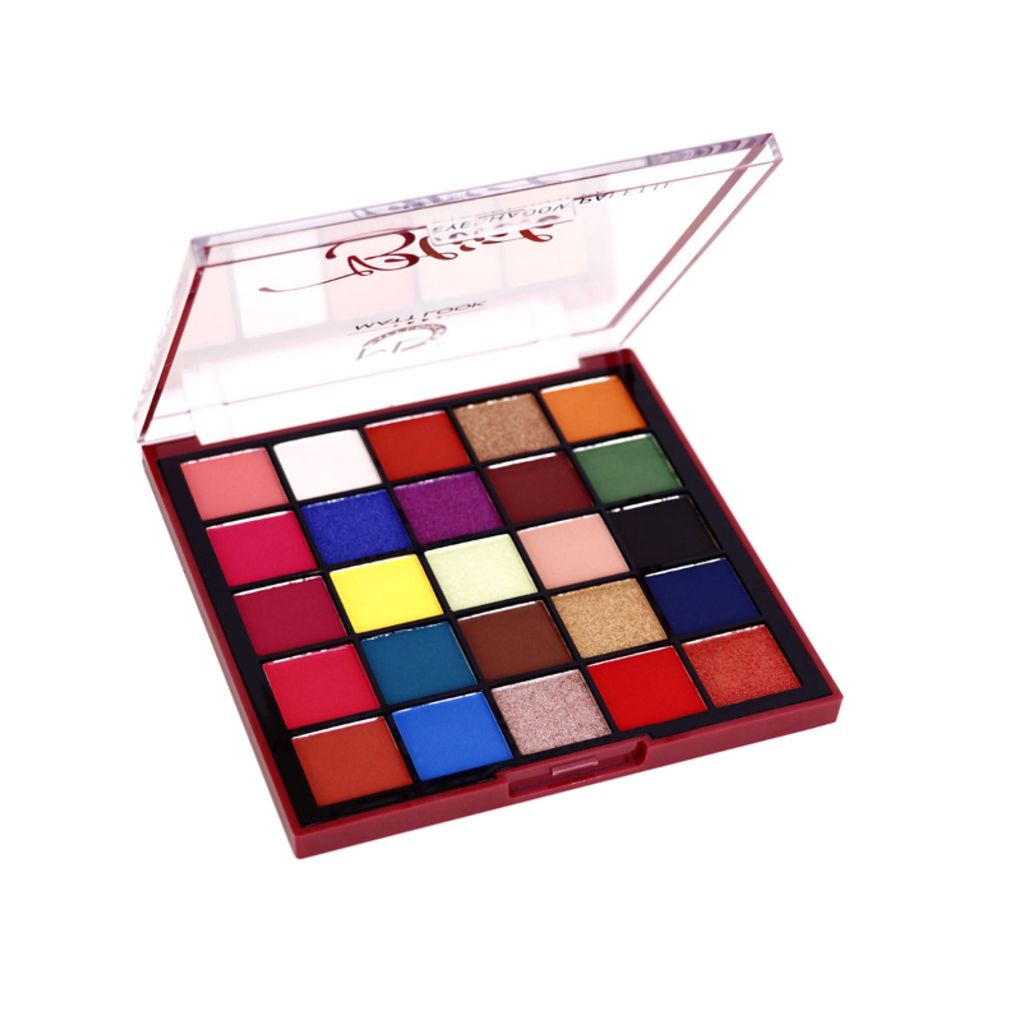 Matt Look 25 Colors Blink Eyeshadow Palette - 02