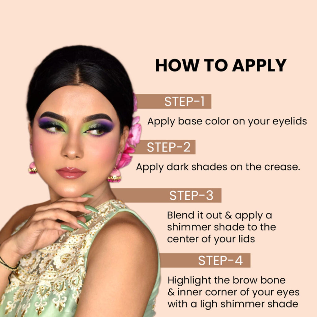 Matt Look 36 Colors Catch The Eyes Eyeshadow Palette - 02