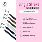 Matt Look Single Stroke Eyeliner Kohl Kajal - Deep Blue - Distacart
