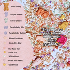 confect girls baby shower sprinkles edible sprinkles pack of 5 baby shower 20