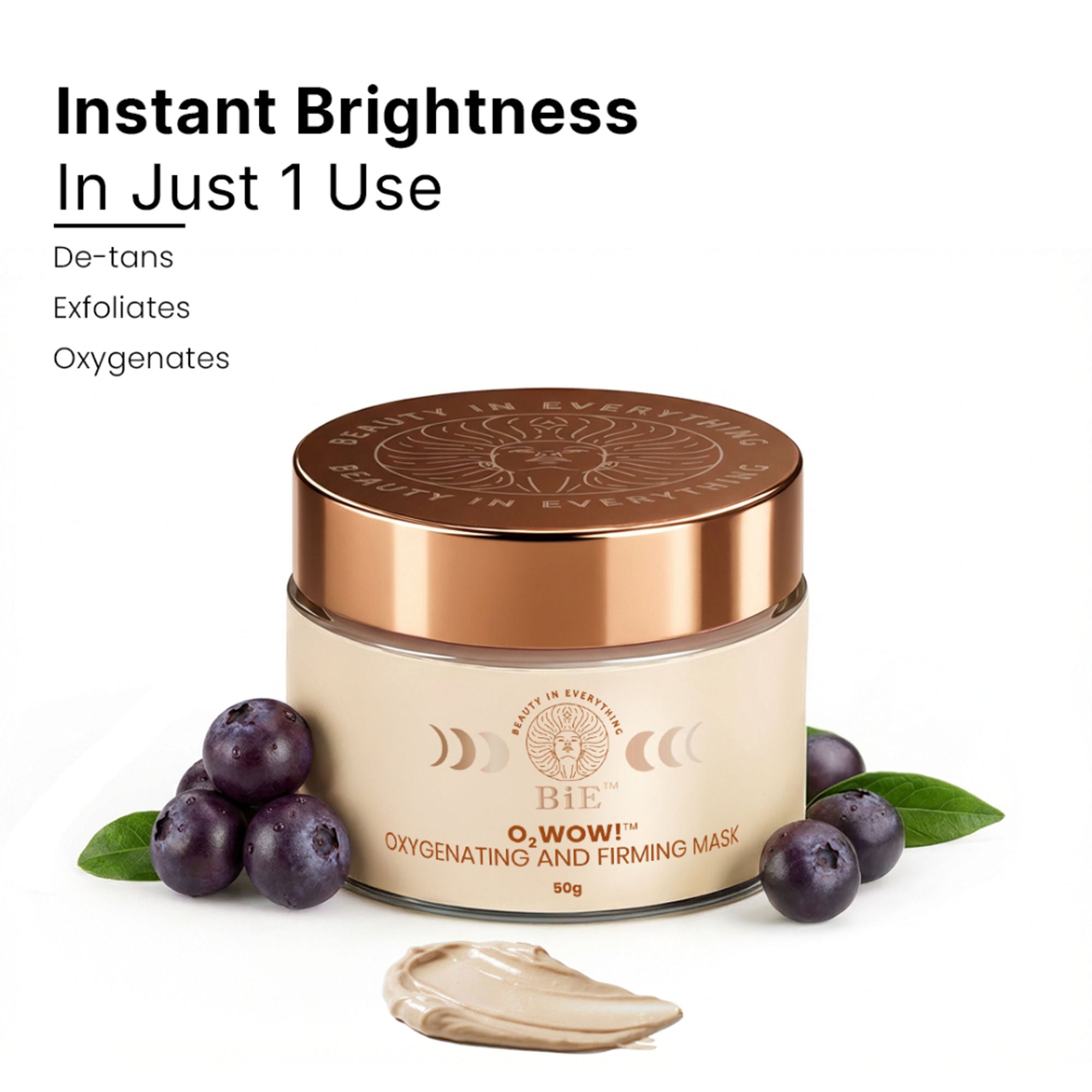 BiE O2wow!- Oxygenating & Firming Mask - 50g