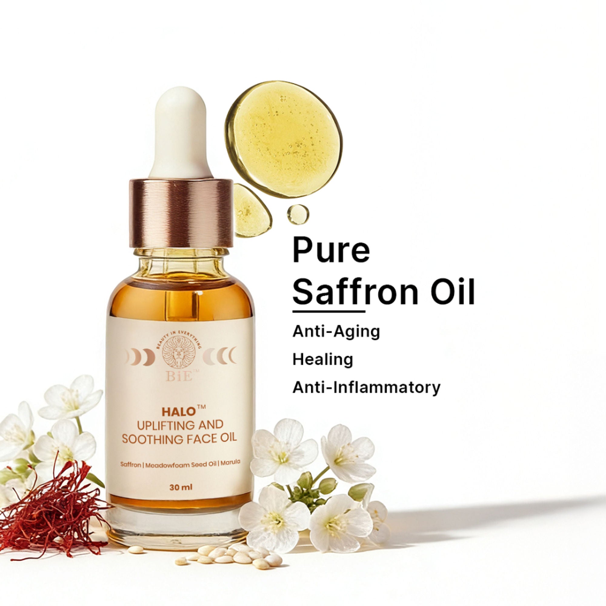 BiE Halo- Uplifting & Soothing Face Oil - 30ml