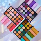 Makeup Revolution Crystal Aura Forever Flawless Shadow Palette Aventurine - Distacart
