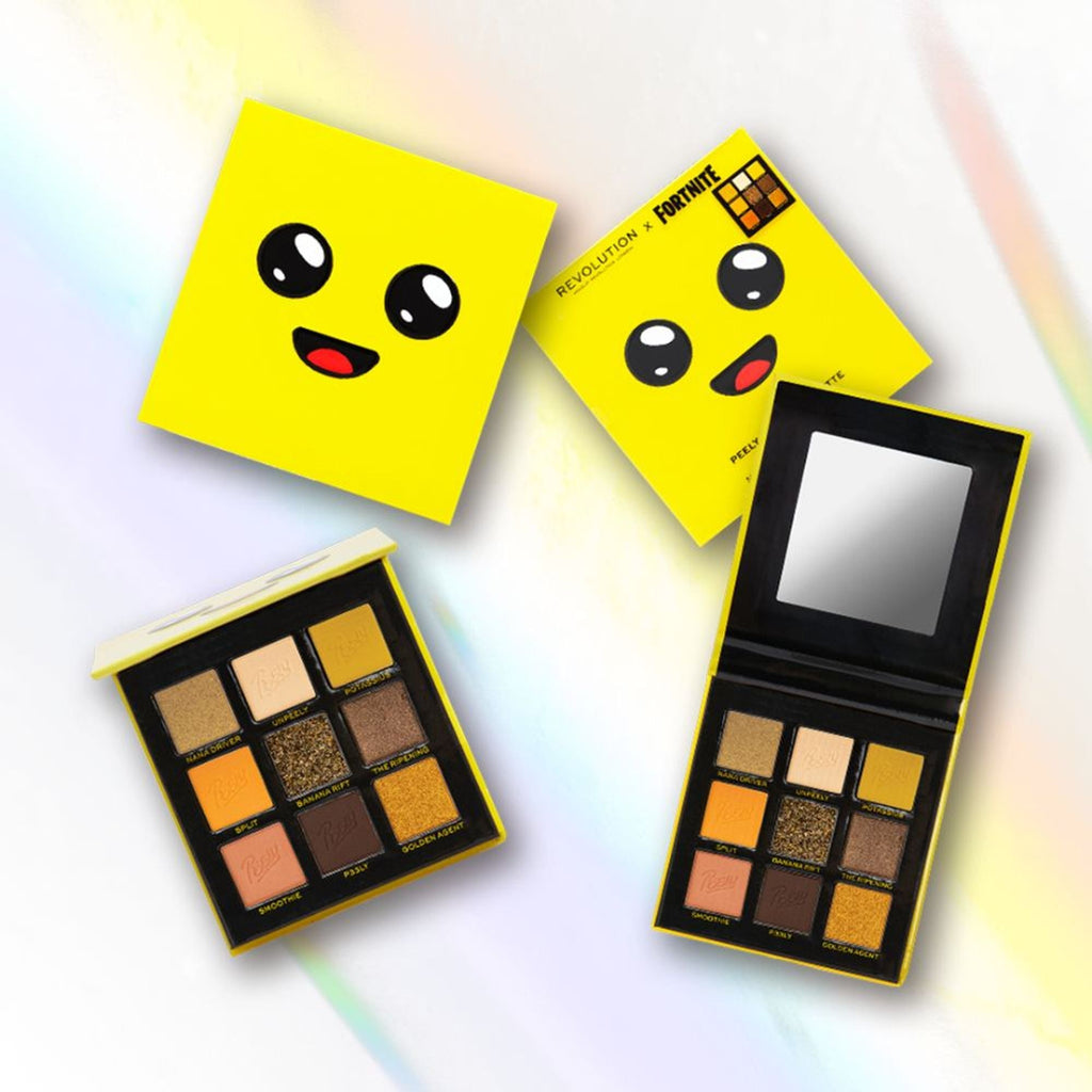 Makeup Revolution X Fortnite Peely 9 Pan Shadow Palette - Distacart