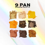Makeup Revolution X Fortnite Peely 9 Pan Shadow Palette - Distacart